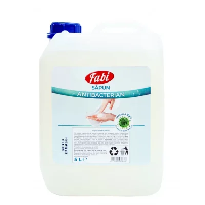 Sapun lichid antibacterian, Fabi, canistra 5L