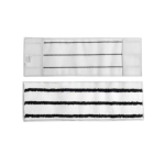 Rezerva mop plat microfibra cu striatii si aripioare Clack