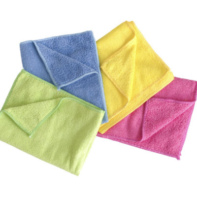 Laveta Microfibra-Verde, Dimensiune: 38x40 cm, 5 buc/set